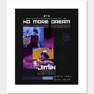 BTS: No More Dream Jimin Posters and Art